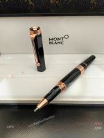 AAA Copy Montblanc Great Characters William Shakespeare Rollerball Rose Gold Trim